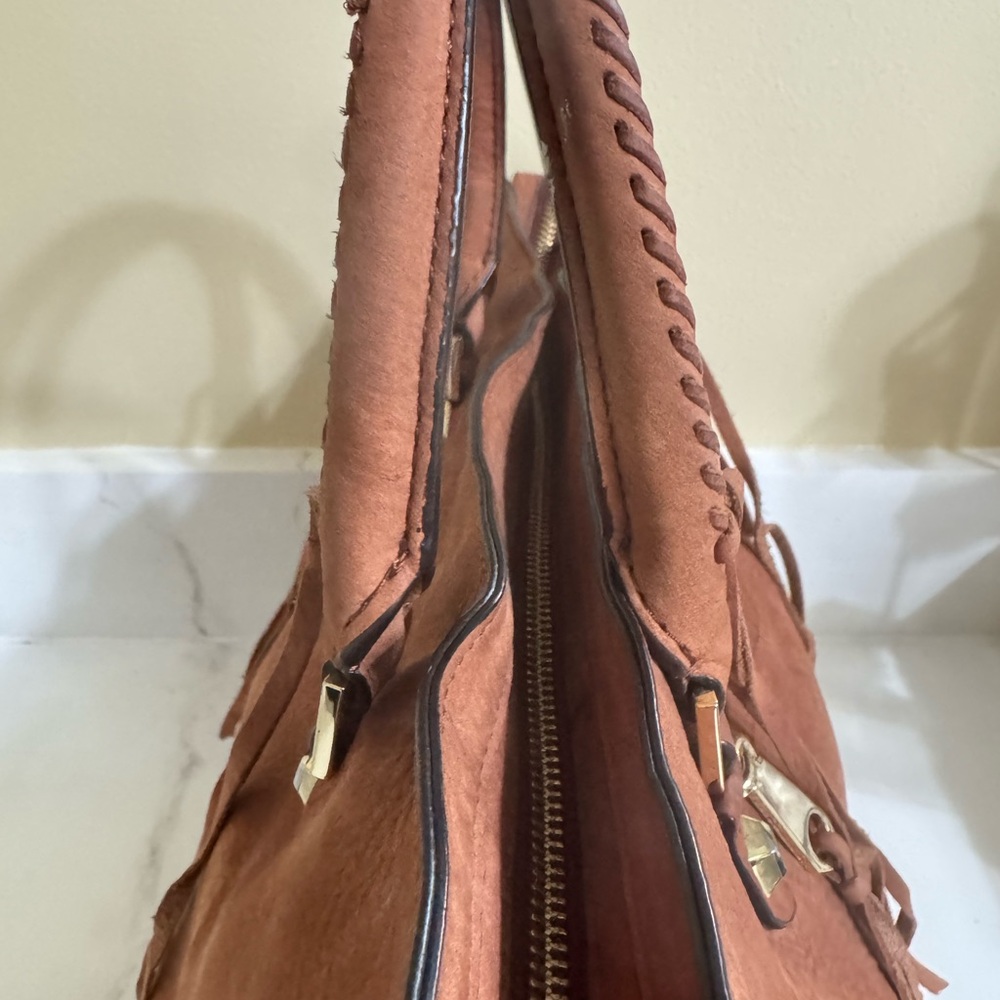 Rebecca Minkoff Brown Suede Tote - Picture 3 of 13